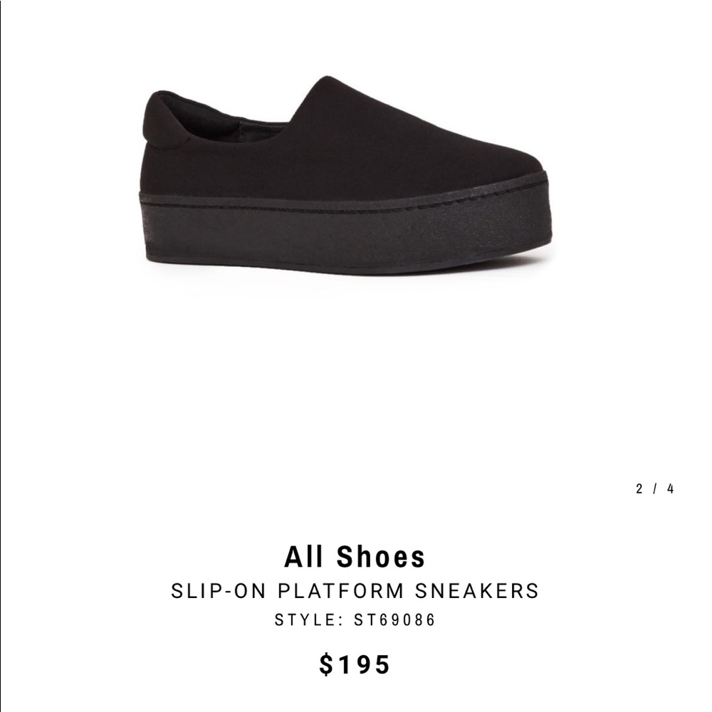 Opening Ceremony Slip-On Platform Sneakers